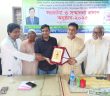 কিরনকে সংবর্ধনা